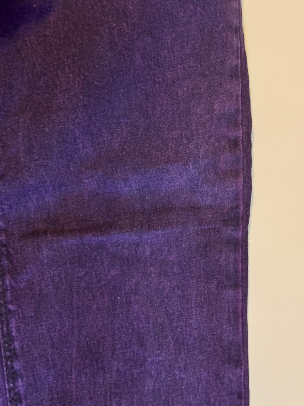 Purple Faded Jeans - Picture 3 of 3